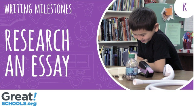 Can your kindergartner research and discuss a topic?- Milestones from GreatSchools